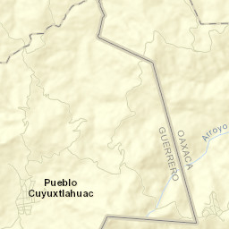 Cuyuxtlahuaca Street Map
