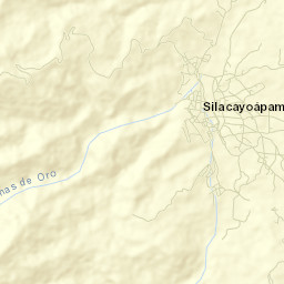 Silacayoápam Street Map
