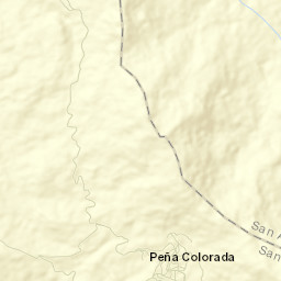Peña Colorada Street Map