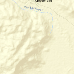 Xicoténcatl Street Map