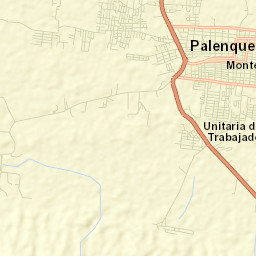 Palenque Street Map