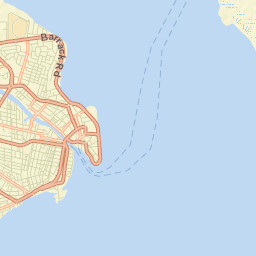 Belize City Street Map