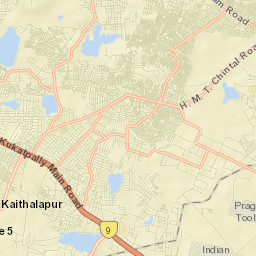 Kukatpalli Street Map