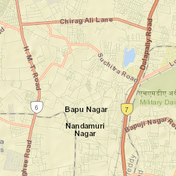 Quthbullapur Street Map