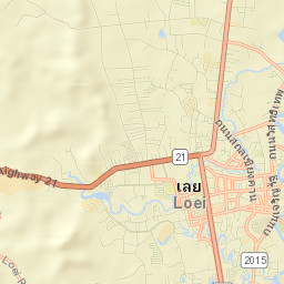 Loei Street Map