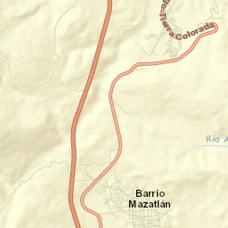 Mazatlán Street Map
