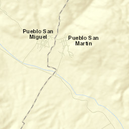 San Martín Street Map