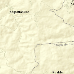 Xalpatlahuac Street Map