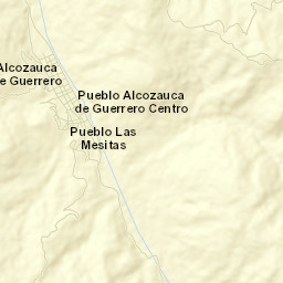 Alcozauca de Guerrero Street Map
