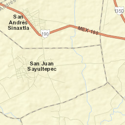 San Juan Sayultepec Street Map