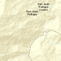 San Juan Petlapa Street Map