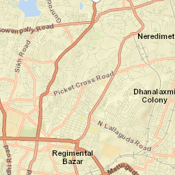 Malkajgiri Street Map