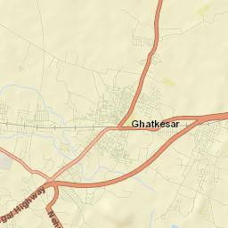 Ghatkesar Street Map