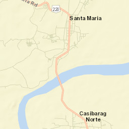 Santa Maria Street Map