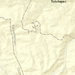 Tototepec Street Map