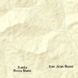 San Juan Ñumí Street Map