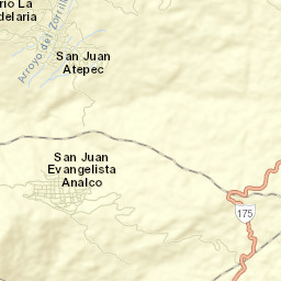 San Juan Atepec Street Map