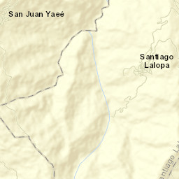 Santiago Lalopa Street Map