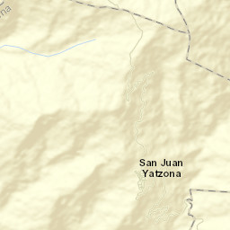 San Juan Yatzona Street Map