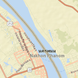 Nakhon Phanom Street Map