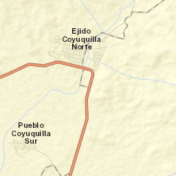 Coyuquilla Norte Street Map