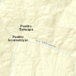 Tlahuapa Street Map