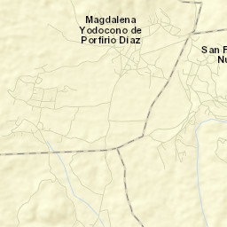 San Francisco Nuxaño Street Map