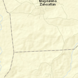 Magdalena Zahuatlán Street Map