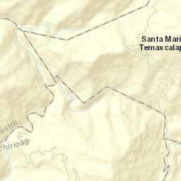 Santa María Temaxcalapa Street Map