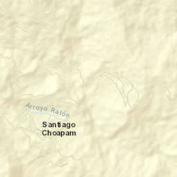 Santiago Choápam Street Map