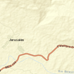 Jerusalén Street Map