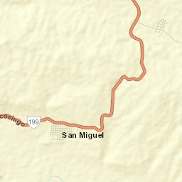 San Miguel Street Map
