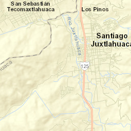 Santiago Juxtlahuaca Street Map
