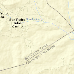 San Pedro Tidaá Street Map