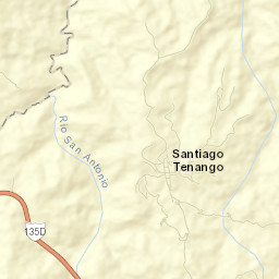 Santiago Tenango Street Map