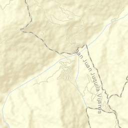 San Juan Juquila Vijanos Street Map