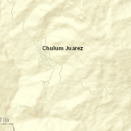 Chulum Juárez Street Map