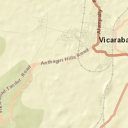 Vikarabad Street Map