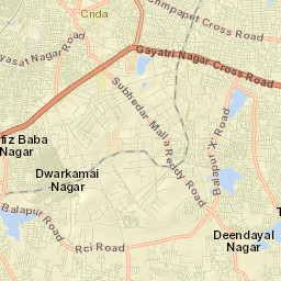 Balapur Street Map