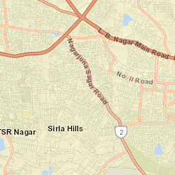 Lal Bahadur Nagar Street Map