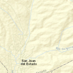 San Juan del Estado Street Map