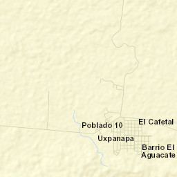 Poblado 10 Street Map