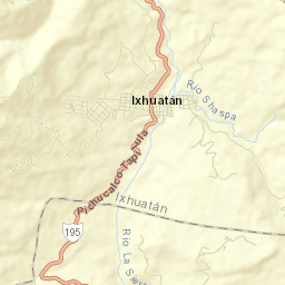 Ixhuatán Street Map