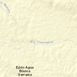 Agua Blanca Serranía Street Map