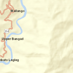 Tinglayan Street Map