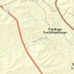 Santiago Suchilquitongo Street Map