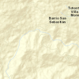 Totontepec Villa de Morelos Street Map