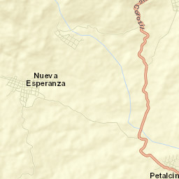 Nueva Esperanza Street Map