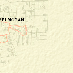 Belmopan Street Map