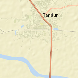 Tandur Street Map
